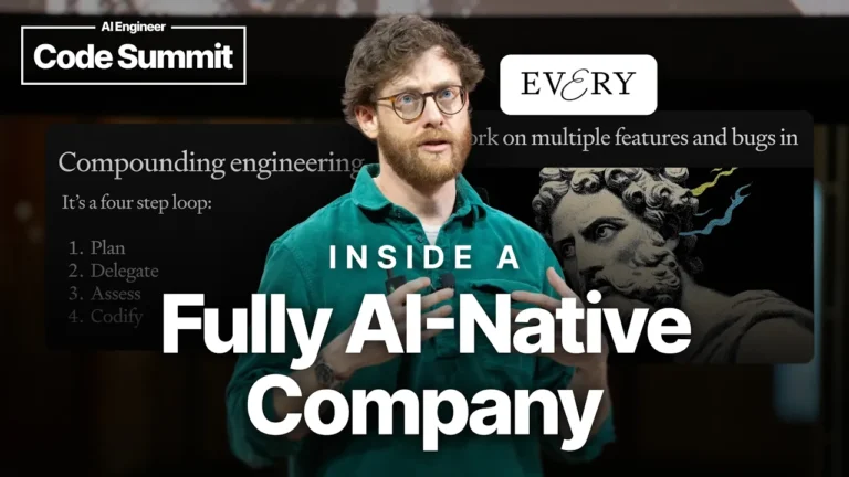 Dispatch from the Future: Building an AI-native Company｜來自未來的報告：打造 AI 原生公司