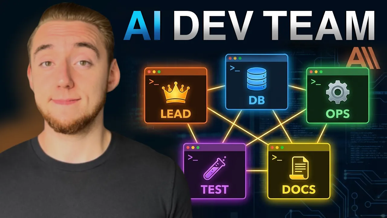 Claude Code's Agent Teams Are Insane - Multiple AI Agents Coding Together in Real Time / Claude Code 的 Agent Teams 太瘋狂了——多個 AI 代理即時協作寫程式